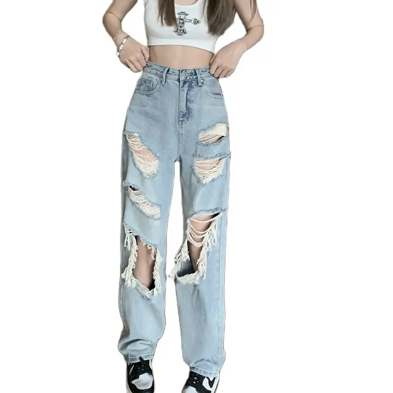 2023 Women's Jeans Y2k Spring New Pants Sense of Design Retro Hole Easy Appear Thin Versatile Free Shipping
2023 Women's Jeans Y2k Spring New Pants Sense of Design Retro Hole Easy Appear Thin Versatile Free Shipping