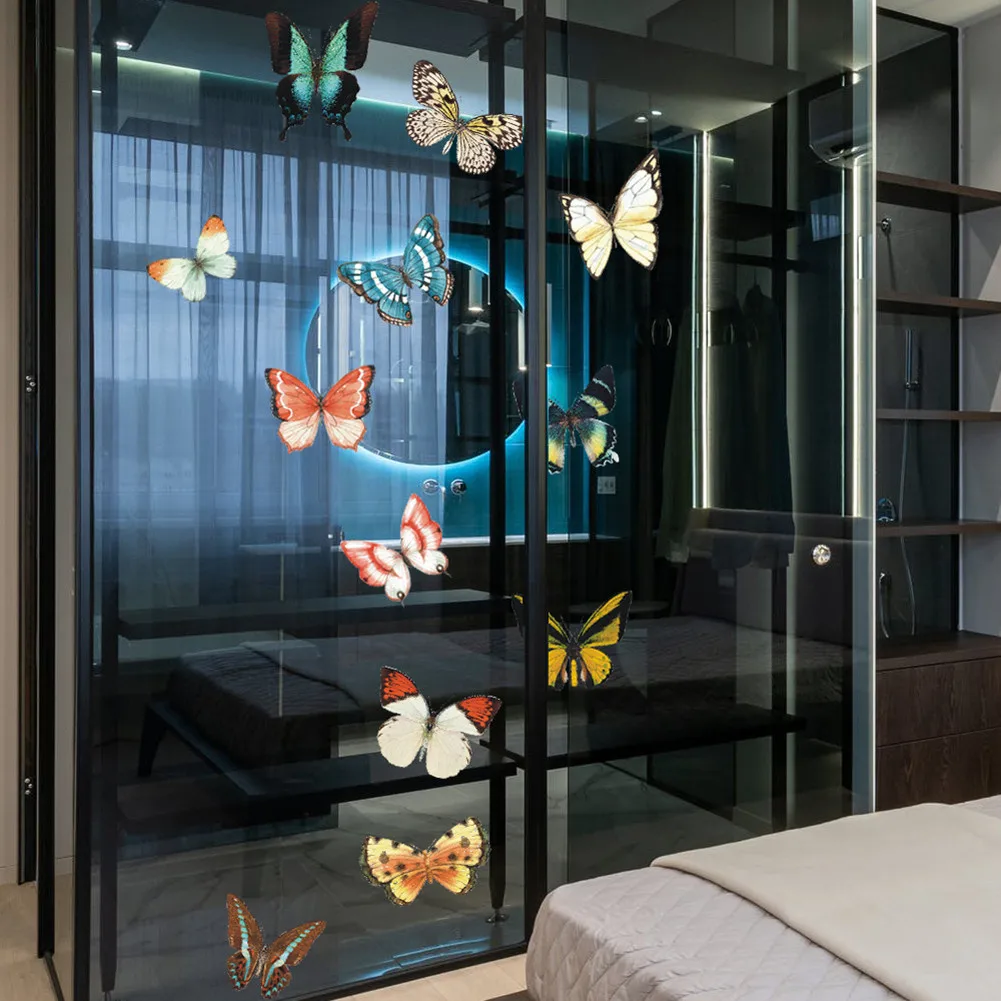 1 X Butterfly Stickers Large Size Butterfly Stickers Anti-Collision Glass Clings Doors Glass Decor High Quality
1 X Butterfly Stickers Large Size Butterfly Stickers Anti-Collision Glass Clings Doors Glass Decor High Quality