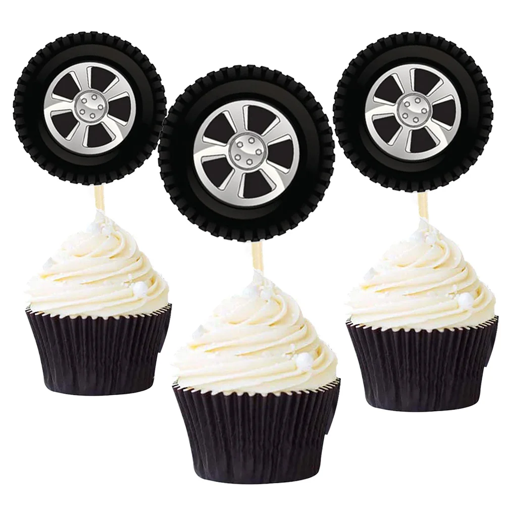 Tire Cupcake Cake Topper Straw Racing Wheel Tyre Cake Decorations Baby Shower Birthday Party Race Car Theme Supplies
Tire Cupcake Cake Topper Straw Racing Wheel Tyre Cake Decorations Baby Shower Birthday Party Race Car Theme Supplies