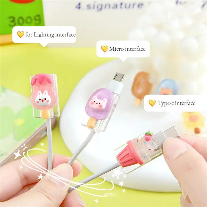 Cable Protector Usb Line Data Cable Protective Cover Silicone Lovely Cartoon Data Line Protectors Cable Organizer Cable Winder
Cable Protector Usb Line Data Cable Protective Cover Silicone Lovely Cartoon Data Line Protectors Cable Organizer Cable Winder