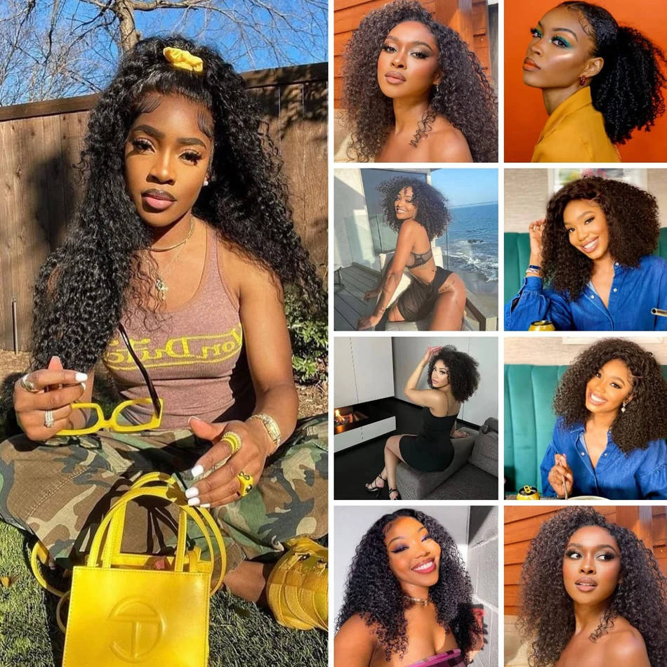 Tissage Brazilian Raw Kinky Curly 3, 4Bundle Deals Virgin Hair Extension Natural Black 8-26 inches 100% cheveux Real Human Hair Weave 1 Mallzona S9473d7a6fc574e0cbfb961932e2a4b92A Tissage Brazilian Raw Kinky Curly 3, 4Bundle Deals Virgin Hair Extension Natural Black 8-26 inches 100% cheveux Real Human Hair Weave Mallzona