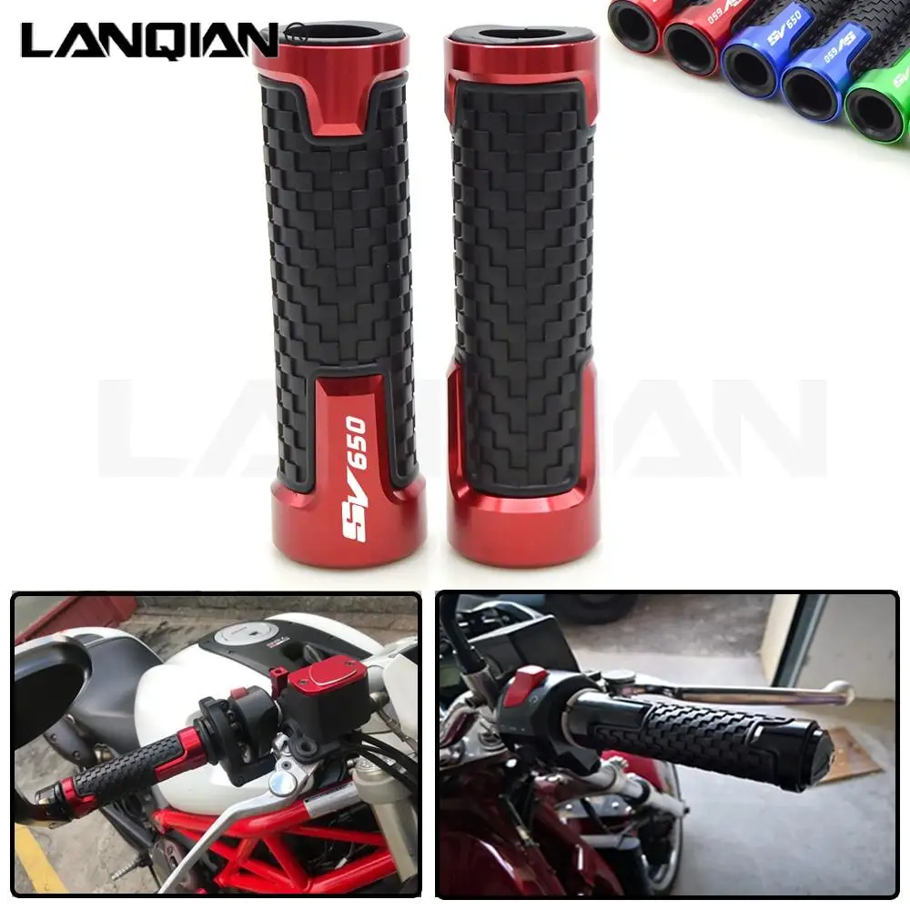 For Suzuki SV650 7/8''22MM Motorcycle Handlebar Grips Hand Bar Grips SFV650 GLADIUS SV 650 2009-2018 2016 2017 CNC Accessories
For Suzuki SV650 7/8''22MM Motorcycle Handlebar Grips Hand Bar Grips SFV650 GLADIUS SV 650 2009-2018 2016 2017 CNC Accessories