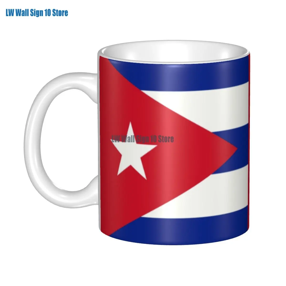 

Керамические кружки «сделай сам» с флагом Кубы, кубинская патриотическая кофейная чашка на заказ, креативный подарок для мужчин и женщин, уличная работа, походная чайная кружка