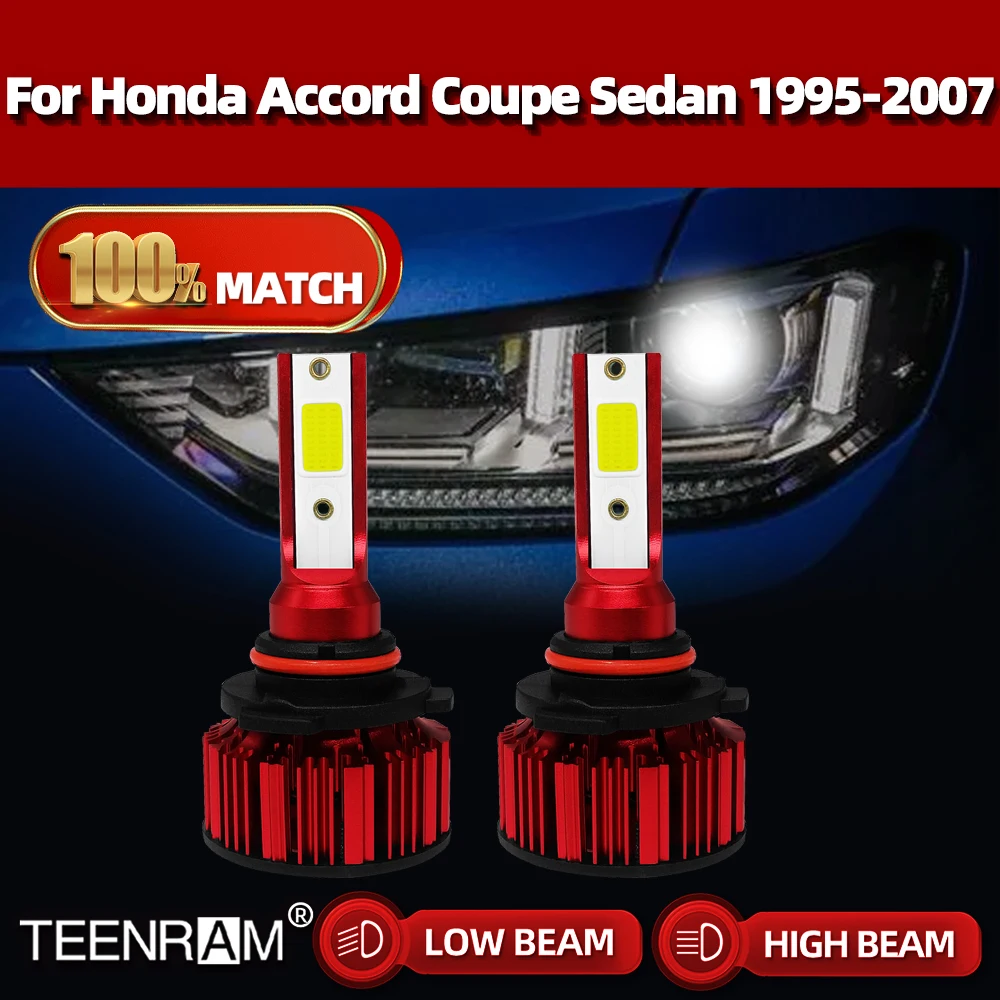 

9005 HB3 9006 HB4 Led Car Headlight 240W 40000LM Auto Headlamps Bulb 12V 6000K For Honda Accord Coupe Sedan 1995-2005 2006 2007