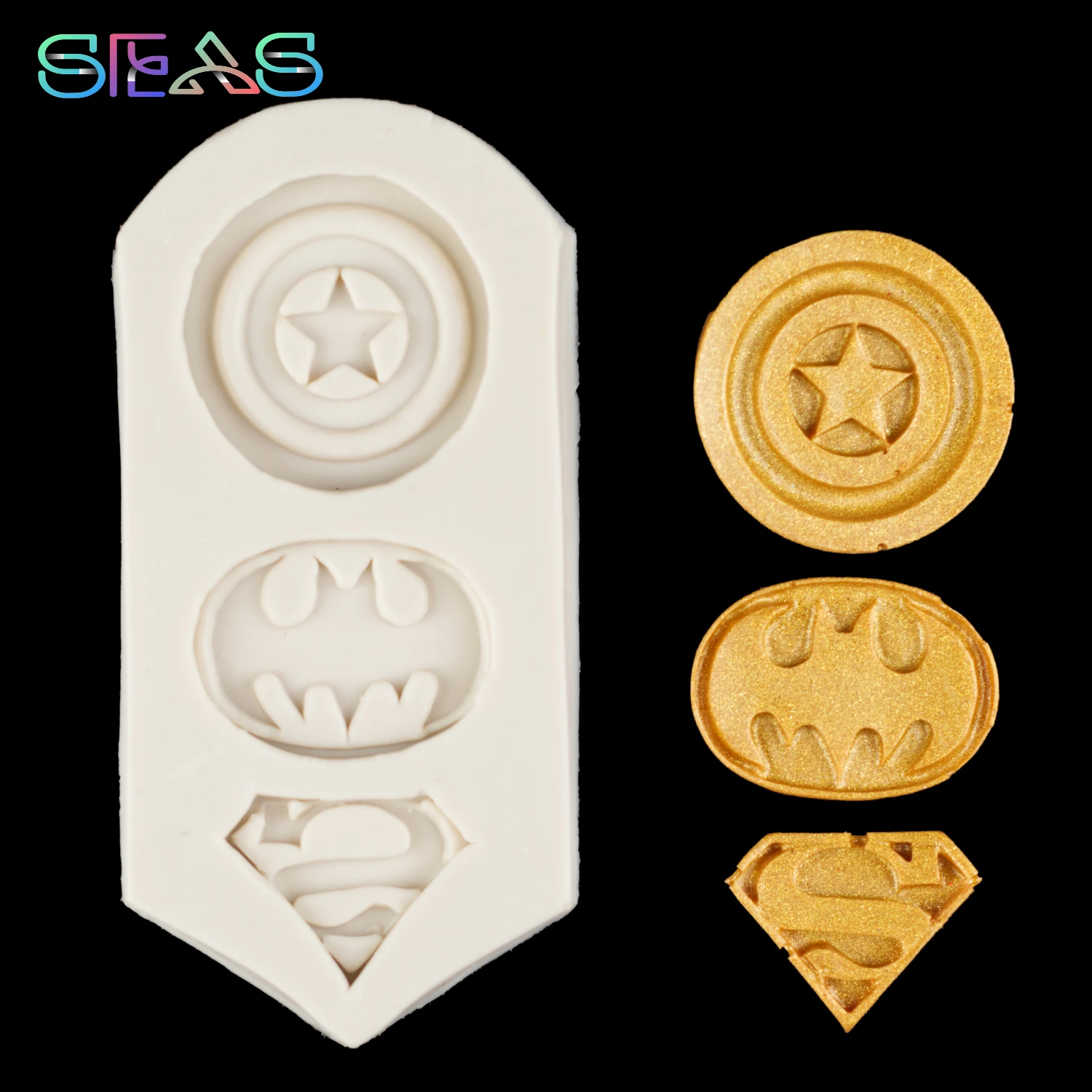 3PCS Super Hero 3D Silicone Mold,Fondant Cake Mold,Face Resin Molds for Cake Decorating Tools Kitchen Baking Accessories
3PCS Super Hero 3D Silicone Mold,Fondant Cake Mold,Face Resin Molds for Cake Decorating Tools Kitchen Baking Accessories