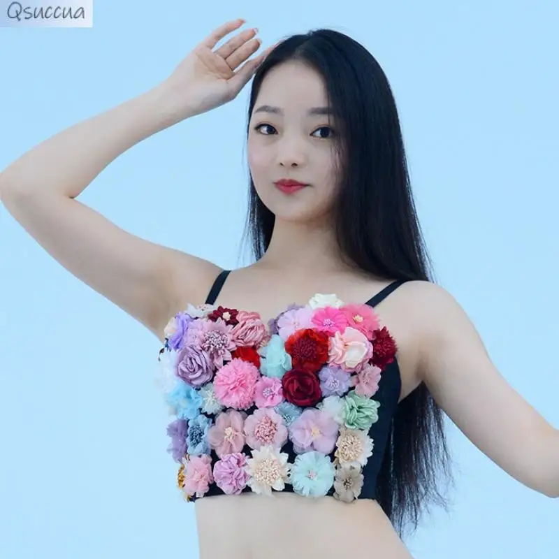 Belly Dance Nightclub Stage Costume DS Performance Costume Handmade Beaded Corset Bra
Belly Dance Nightclub Stage Costume DS Performance Costume Handmade Beaded Corset Bra