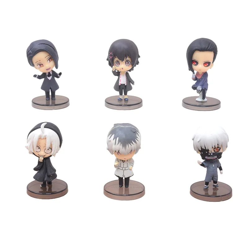 6 Pcs/Set Cute Japan Anime Tokyo Ghoul Acrylic Model Kaneki Ken Action Figures Toys Desk Decoration Ornament Cosplay Gifts
6 Pcs/Set Cute Japan Anime Tokyo Ghoul Acrylic Model Kaneki Ken Action Figures Toys Desk Decoration Ornament Cosplay Gifts