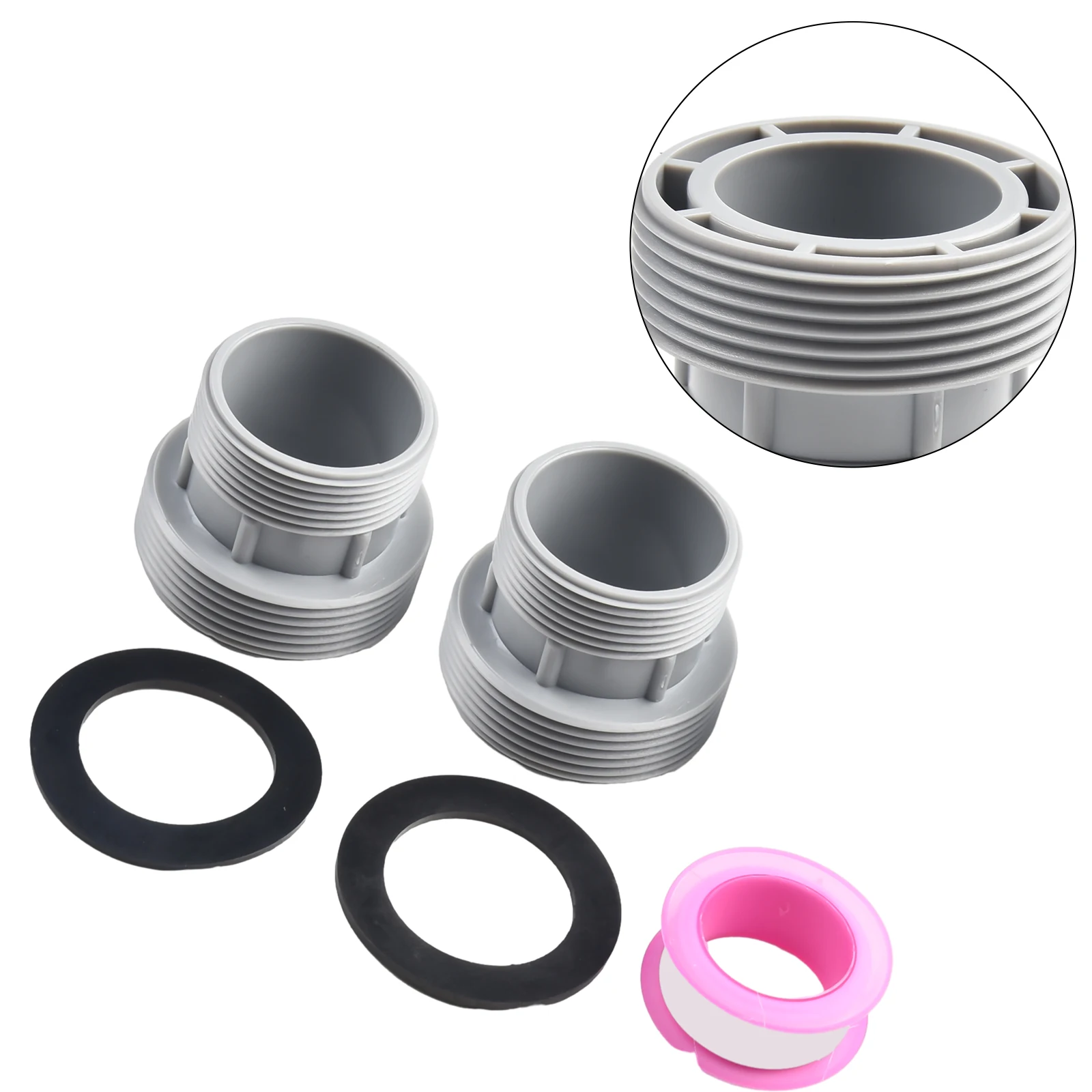 Filter Hose Conversion Adapters And O-rings And Roll Of Tape Hassle-Free Pool Maintenance Fits Most Pool Brands
Filter Hose Conversion Adapters And O-rings And Roll Of Tape Hassle-Free Pool Maintenance Fits Most Pool Brands