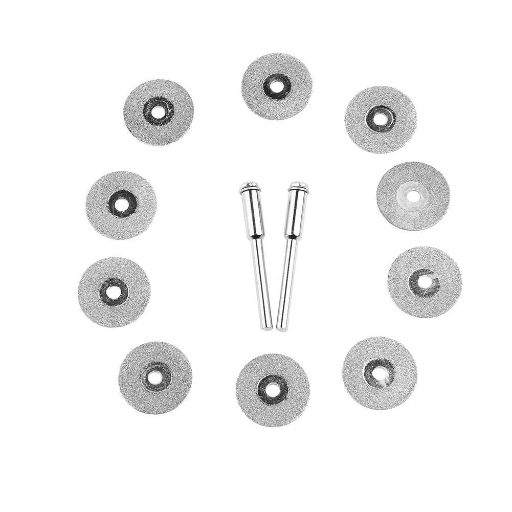 High-quality Diamond Cutting Disc Saw Blade 12Pcs/set 18mm Grinding Wheel W/ 2Pcs Connecting Rod Abrasive Tools
High-quality Diamond Cutting Disc Saw Blade 12Pcs/set 18mm Grinding Wheel W/ 2Pcs Connecting Rod Abrasive Tools