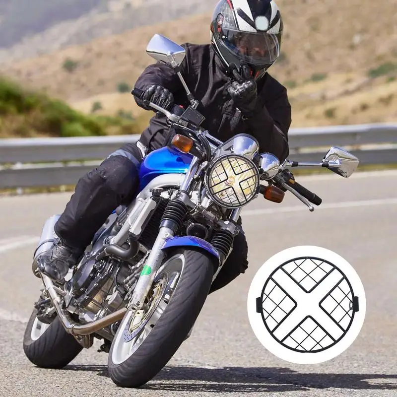 Мотоциклетная фара-гриль, мотоциклетная ретро-фара, Обложка для телячьей фары, квадратная лампа, металлическая фара-гриль
Мотоциклетная фара-гриль, мотоциклетная ретро-фара, Обложка для телячьей фары, квадратная лампа, металлическая фара-гриль