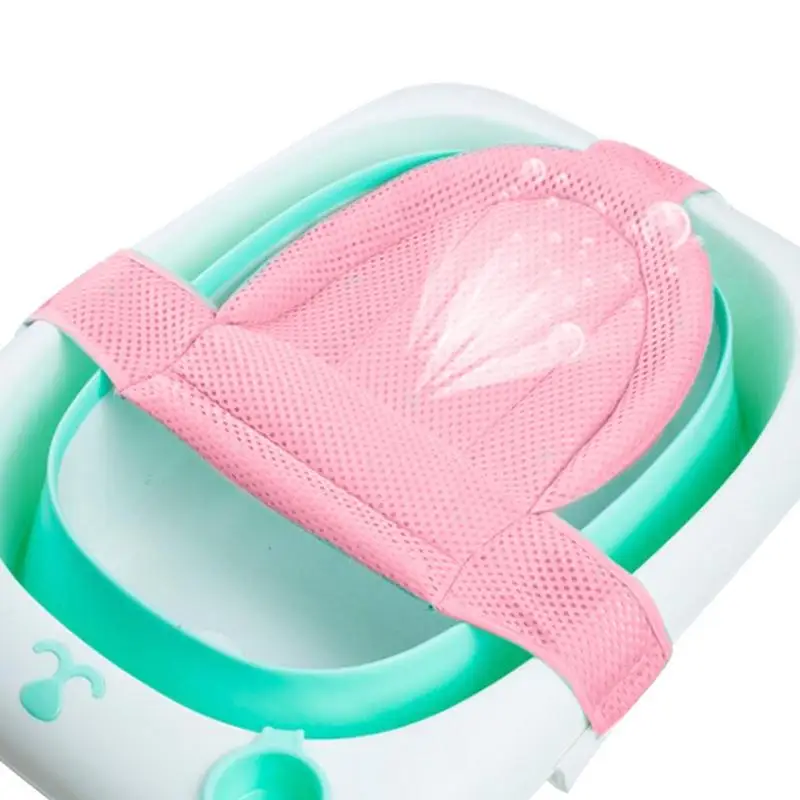 

Baby Bather Slip-Resistant Summer Deluxe Baby Bather Comfort Folding Baby Bather For Baby To Toddler Bath Tub Summer Clean Rinse