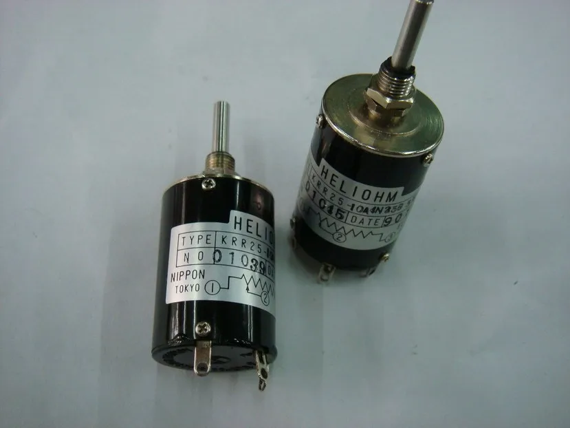 Hel10hm multi-coil wound potentiometer 5k KRR25-10A4N25B axis length 22mm x 4mm
Hel10hm multi-coil wound potentiometer 5k KRR25-10A4N25B axis length 22mm x 4mm
