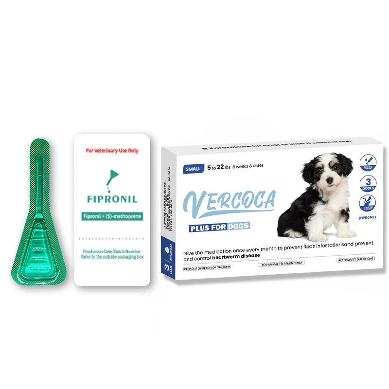 Economical 3-pack Flea Drops Effective Anti Flea And Tick Waterproof Topical Treatment for Small Size Dogs
Economical 3-pack Flea Drops Effective Anti Flea And Tick Waterproof Topical Treatment for Small Size Dogs