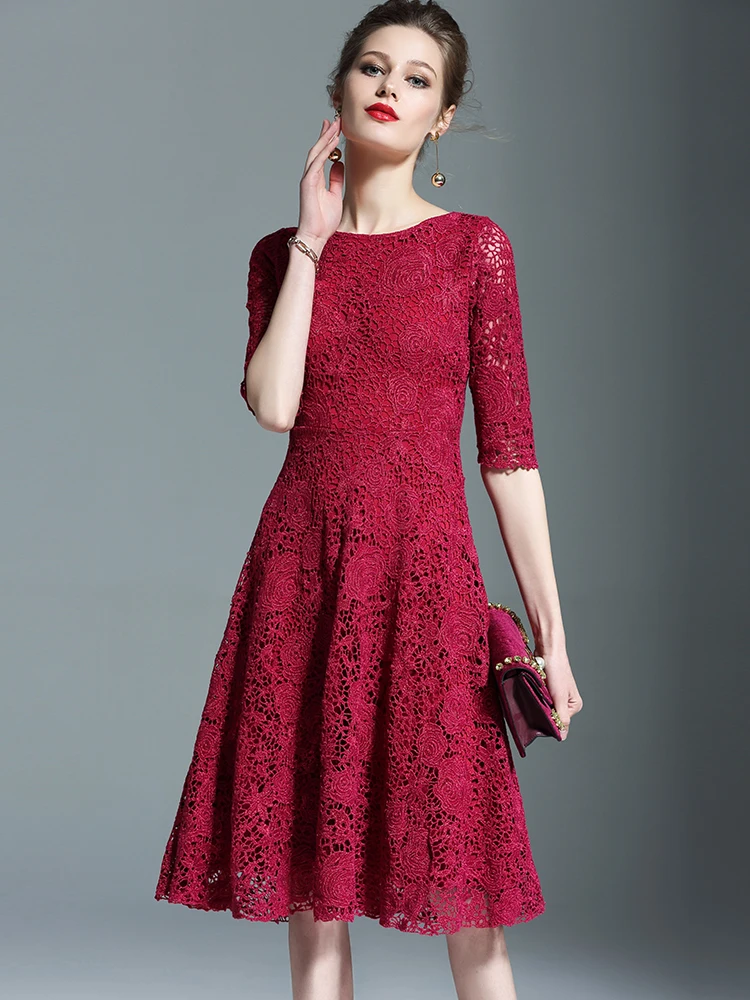 Новинка, роскошный вечерний наряд средней длины для свадьбы, осенне-зимнее женское сексуальное кружевное платье с вышивкой для выпускного вечера, Вечерние Платья Миди
Новинка, роскошный вечерний наряд средней длины для свадьбы, осенне-зимнее женское сексуальное кружевное платье с вышивкой для выпускного вечера, Вечерние Платья Миди
