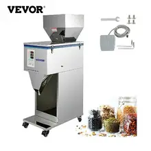 VEVOR Powder Filling Machine 10-999G Full Automatic Particle Powder Packing Weighing Filler for Dry & Mobile Materials Industry VEVOR Powder Filling Machine 10-999G Full Automatic Particle Powder Packing Weighing Filler for Dry & Mobile Materials Industry