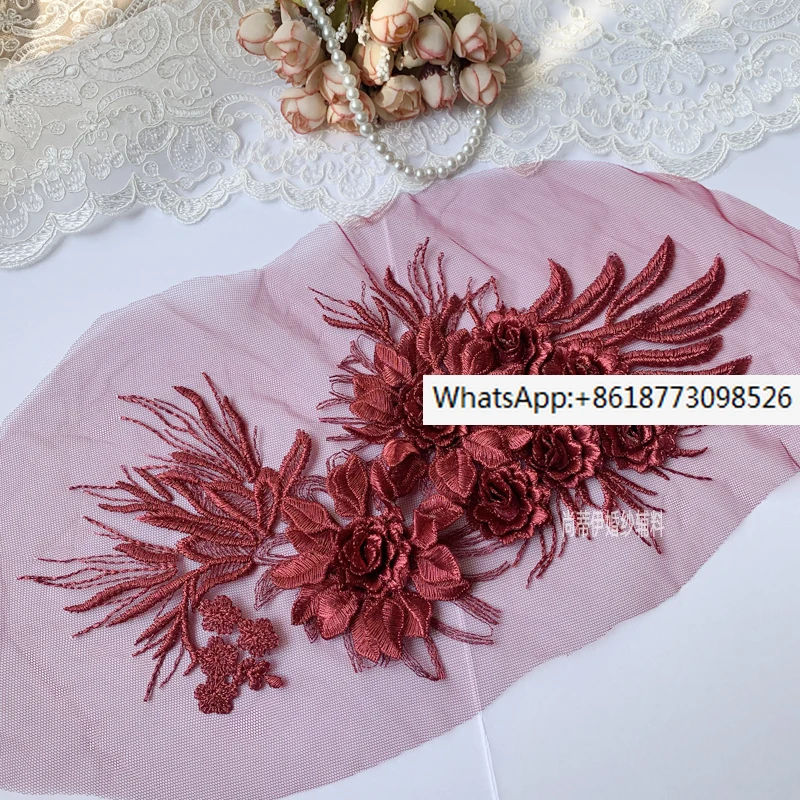Новый винно-красный, серебристый, черный, 3D кружевной Цветочный Qipao платье, шляпа, аксессуары в одном направлении
Новый винно-красный, серебристый, черный, 3D кружевной Цветочный Qipao платье, шляпа, аксессуары в одном направлении