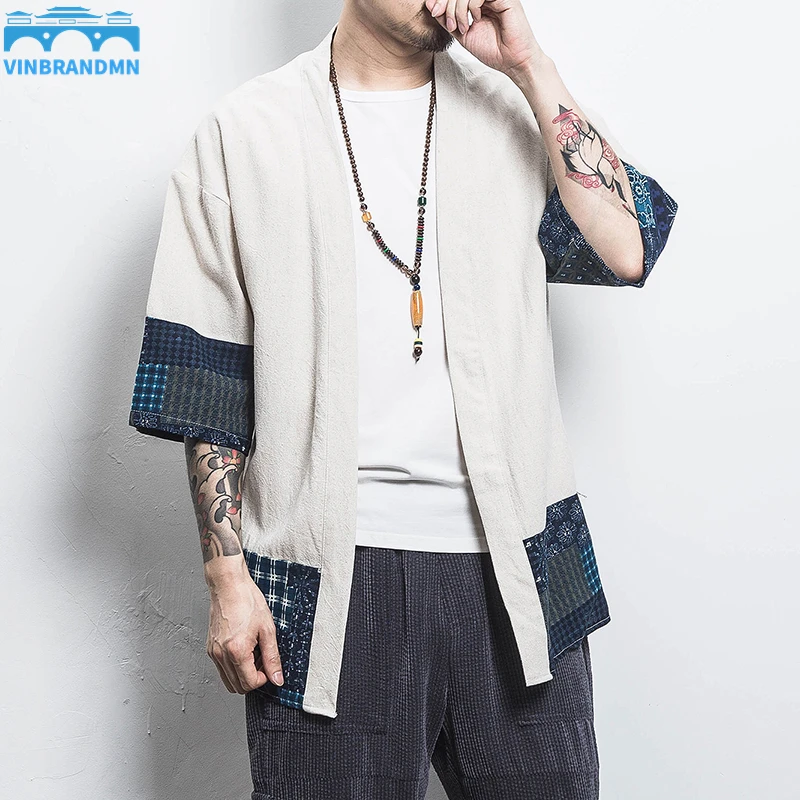 Japanese Samurai Traditional Casual Linen Shirts Jackets Mens Chinese Streetwear Kimono Shirt Coat Linen Cardigan Coat Plus Size
Japanese Samurai Traditional Casual Linen Shirts Jackets Mens Chinese Streetwear Kimono Shirt Coat Linen Cardigan Coat Plus Size