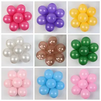 Balão de Folha 4D para Bebê: Uma Decoração Encantadora para Comemorações Especiais 10 100~10Pcs Thicken 5inch Round Pearlescent Balloons Mixed Color Latex Balloons Birthday Party Decor Baby Shower Decorations