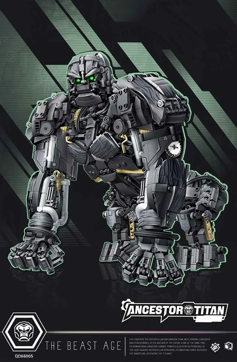 2086PCS MOC Mechanical Gorilla City Technical Transformation Robot Model Building Blocks DIY Bricks Toys For Childrens Boys Gift 2086PCS MOC Mechanical Gorilla City Technical Transformation Robot Model Building Blocks DIY Bricks Toys For Childrens Boys Gift