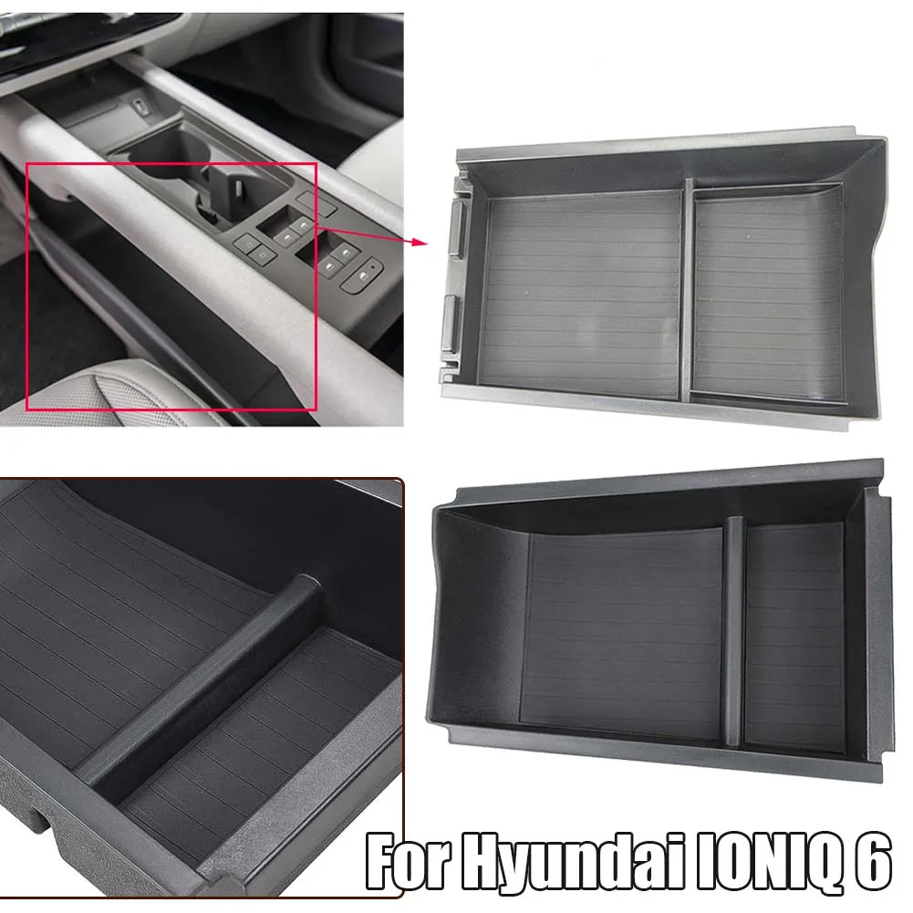 2pcs Car Central Control Bottom Storage Box ABS Black Interior Armrest Console Central Storage Box For Hyundai IONIQ 6 Accessory
2pcs Car Central Control Bottom Storage Box ABS Black Interior Armrest Console Central Storage Box For Hyundai IONIQ 6 Accessory