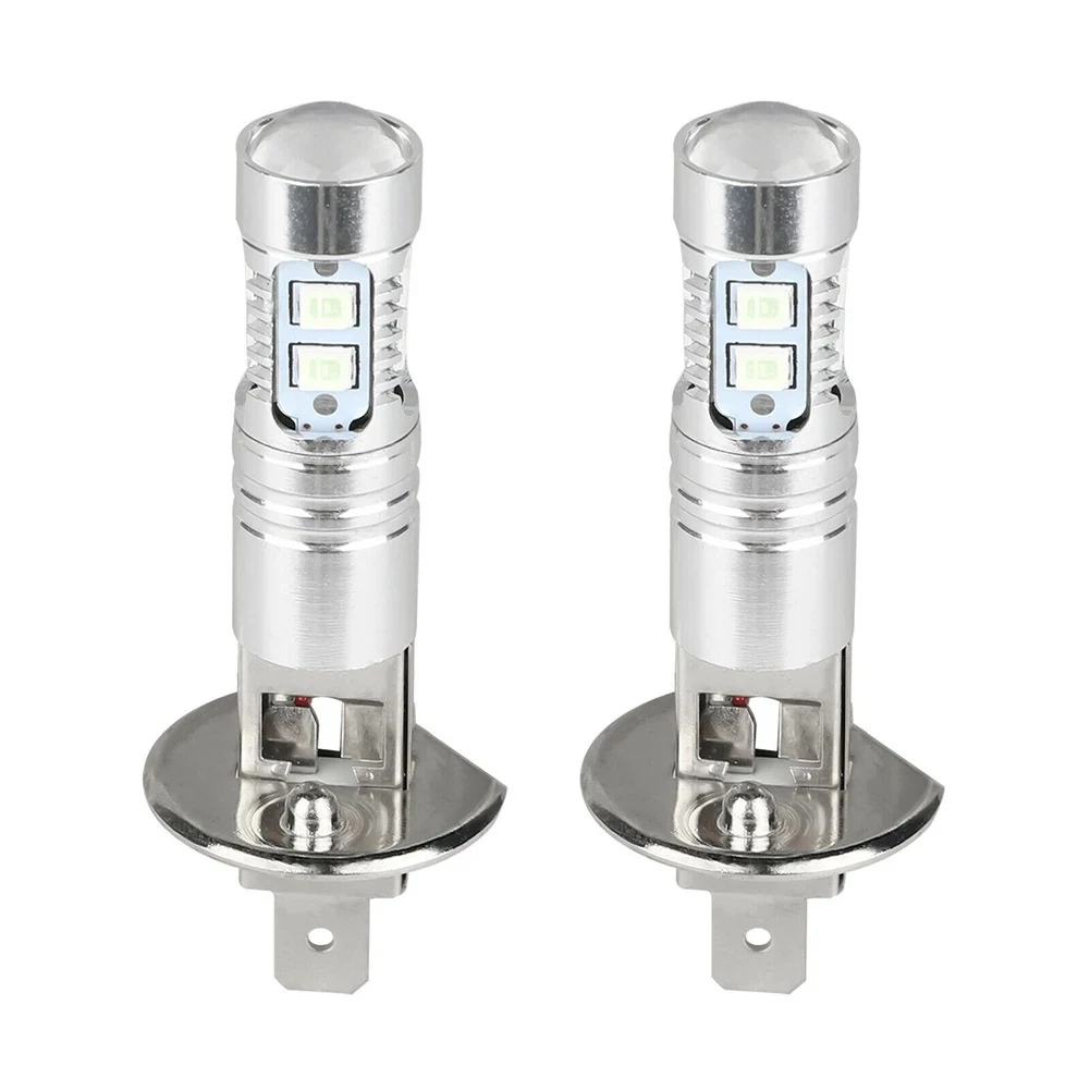 2 H1 LED fog headlight bulbs 100W highlow beam easy installation and removal ice blue light durable construction
2 H1 LED fog headlight bulbs 100W highlow beam easy installation and removal ice blue light durable construction