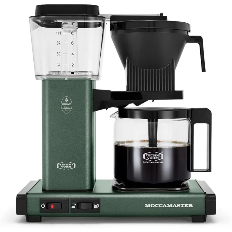 

Technivorm Moccamaster 53923 KBGV Select Coffee Maker Juniper, 40 oz, 10 Cup, 1.25 L