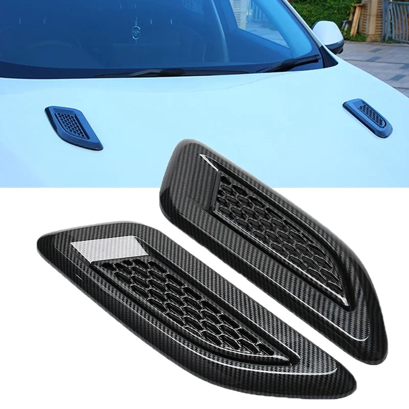 1 Pair Car Hood Scoop Decoration Air Vent Wing Trim Cover Fit For Land Rover Range Rover Sport Evoque Discovery 4 Freelander 2
1 Pair Car Hood Scoop Decoration Air Vent Wing Trim Cover Fit For Land Rover Range Rover Sport Evoque Discovery 4 Freelander 2