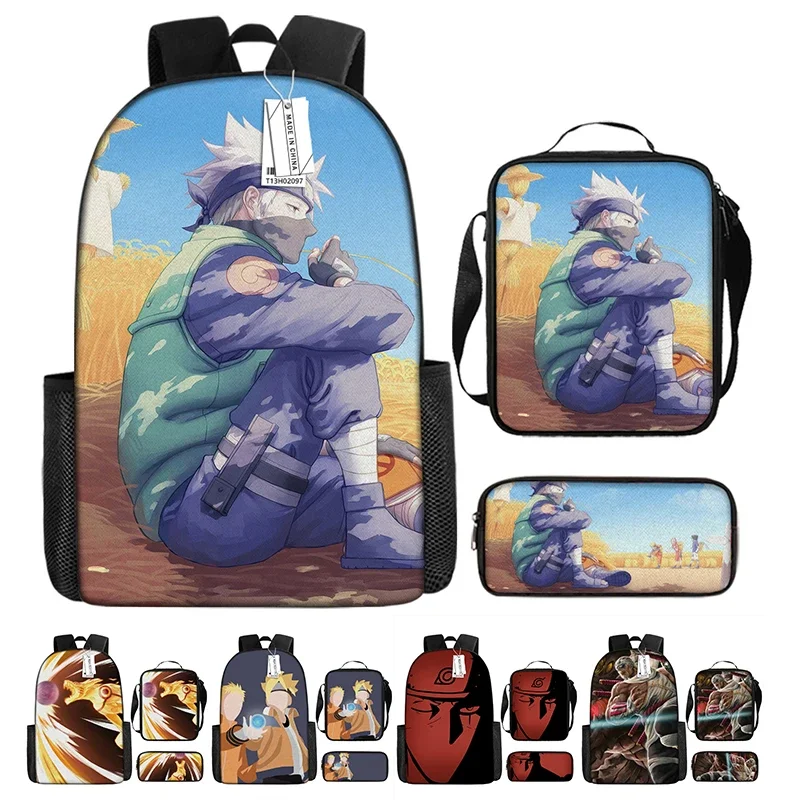 

Anime Naruto Cool Patternkids Back To School Children Gift Rucksack Daily Bookbags Printed 16 Inch Backpack Kids School Bag