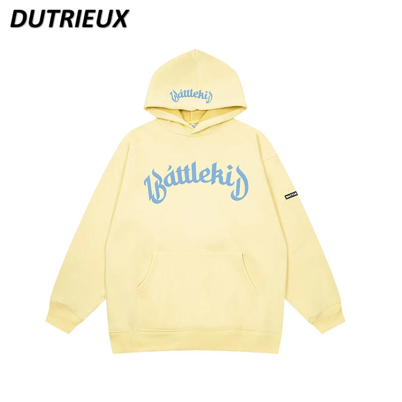 Fashion American Style Streetwear Hooded Sweatshirt Men and Women Oversize Couple Spring Autumn Long Sleeve Hoodie Pullover
Fashion American Style Streetwear Hooded Sweatshirt Men and Women Oversize Couple Spring Autumn Long Sleeve Hoodie Pullover