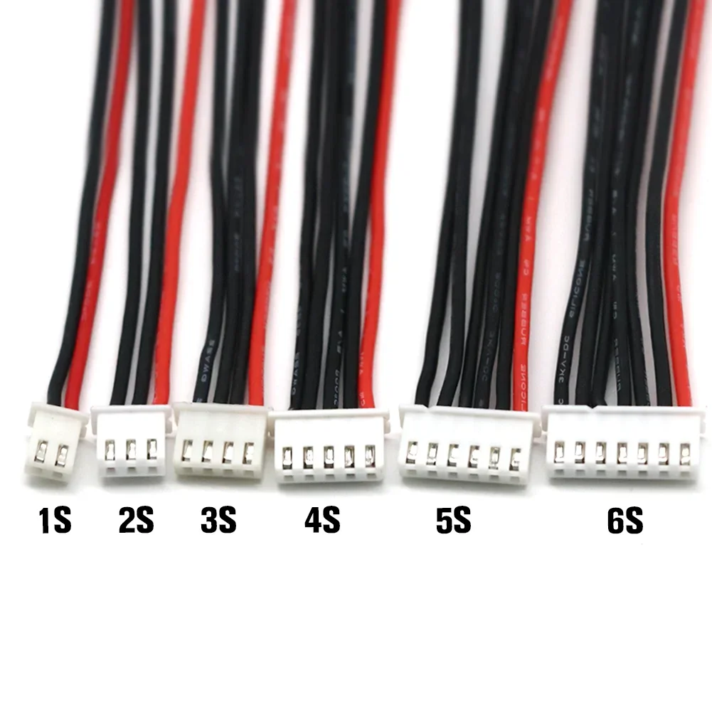 

5pcs/lot 1S 2S 3S 4S 5S 6S Lipo Battery Balance Charger Cable IMAX B6 Connector Plug Wire Balanced Charging Line Wholesale