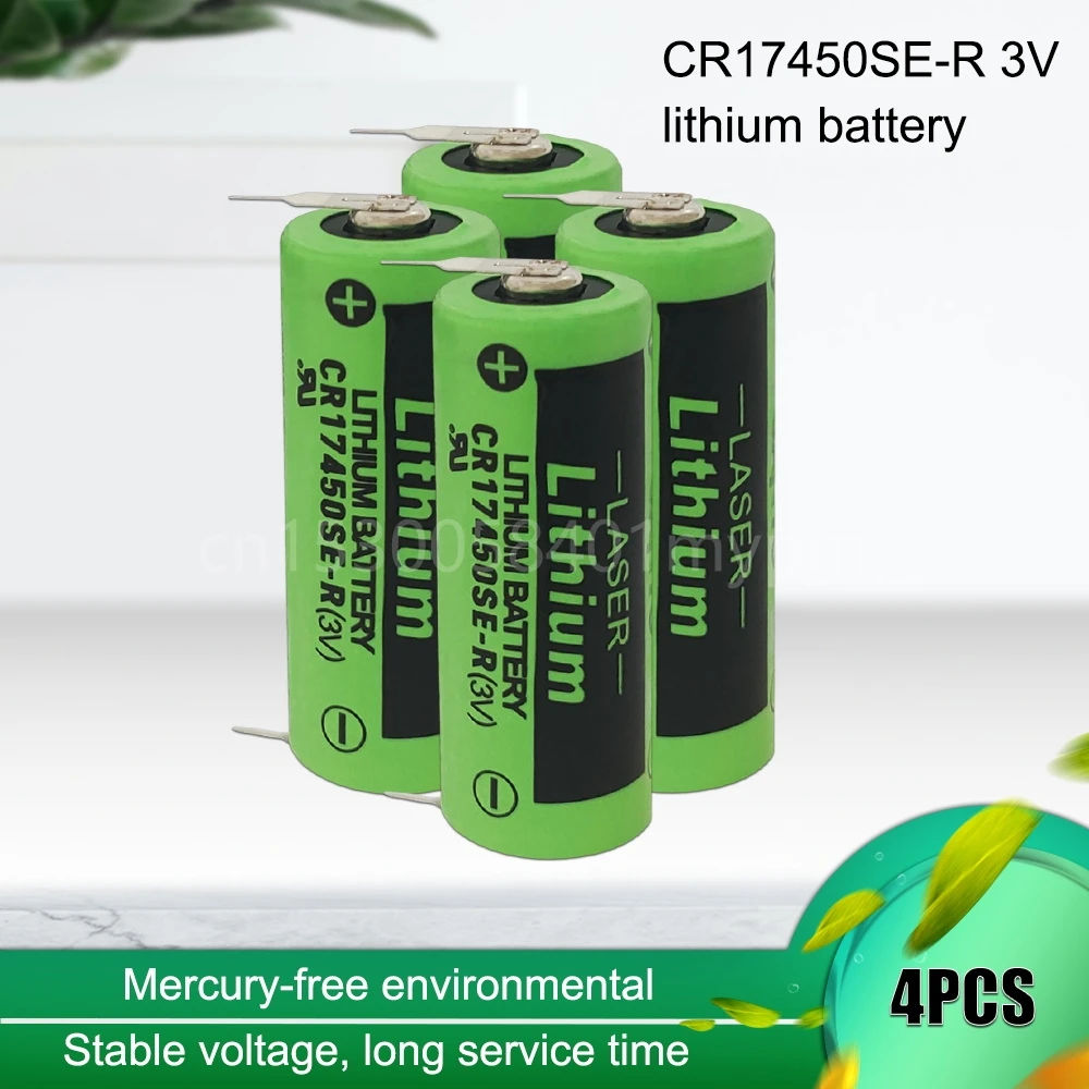 4PCS A02B-0200-K102 A02B-0200 Li-ion Batteries CR17450SE-R CR17450 CR17450SE 3V PLC Battery With leg
4PCS A02B-0200-K102 A02B-0200 Li-ion Batteries CR17450SE-R CR17450 CR17450SE 3V PLC Battery With leg