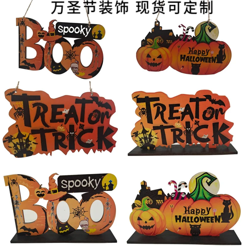 2Pcs Happy Halloween Pendant Ghost Pumpkin Wooden Halloween Hanging Decor for Diy Halloween Party Decorations Supplies
2Pcs Happy Halloween Pendant Ghost Pumpkin Wooden Halloween Hanging Decor for Diy Halloween Party Decorations Supplies