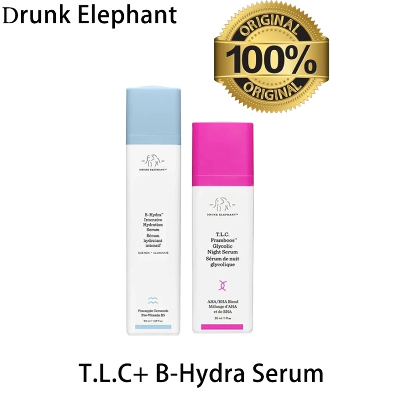2PCS Original Drunk Elephant TLC and B Hydra Serum Reduce Fine Lines Moisturizing Lifting and Tightening Whitening Remove Spots
2PCS Original Drunk Elephant TLC and B Hydra Serum Reduce Fine Lines Moisturizing Lifting and Tightening Whitening Remove Spots