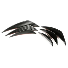 6Pcs Universal Car Front Bumper Diffuser Splitter Fins Air Knife Body Spoiler Auto Decoration Modification Replacement Parts
6Pcs Universal Car Front Bumper Diffuser Splitter Fins Air Knife Body Spoiler Auto Decoration Modification Replacement Parts