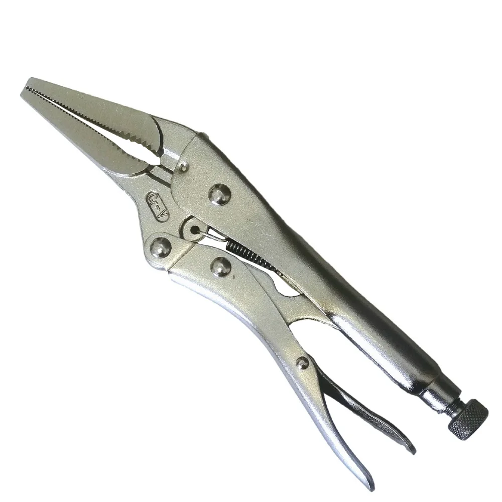 

9 inch Chrome Vanadium High Quality Long Nose Jaw Locking Pliers Assorted Locking Welding Clamp Vise Grip Repair Hand Tools