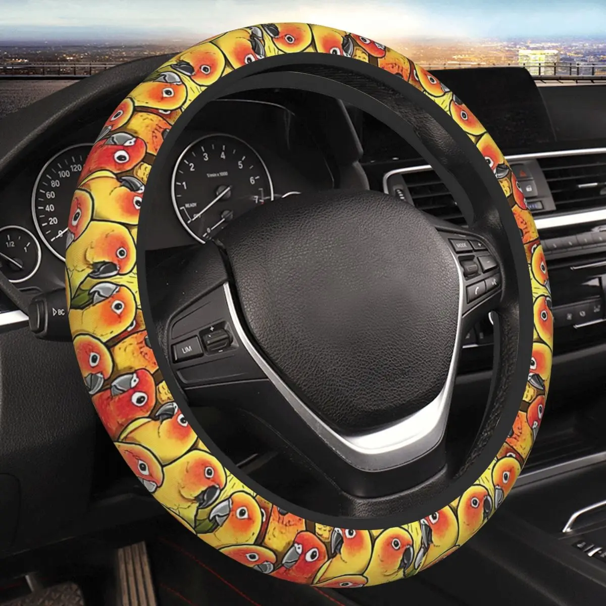 Sun Conures Thickening Car Steering Wheel Cover 38cm Universal Suitable Car-styling Car Accessories
Sun Conures Thickening Car Steering Wheel Cover 38cm Universal Suitable Car-styling Car Accessories
