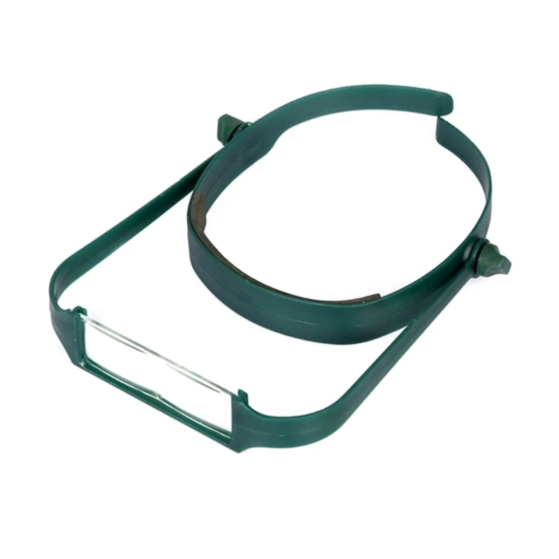 

Headband Magnifier Hands Frees Head-mounted Magnifier Lightweight Magnifier Portable Glass for Precise Work