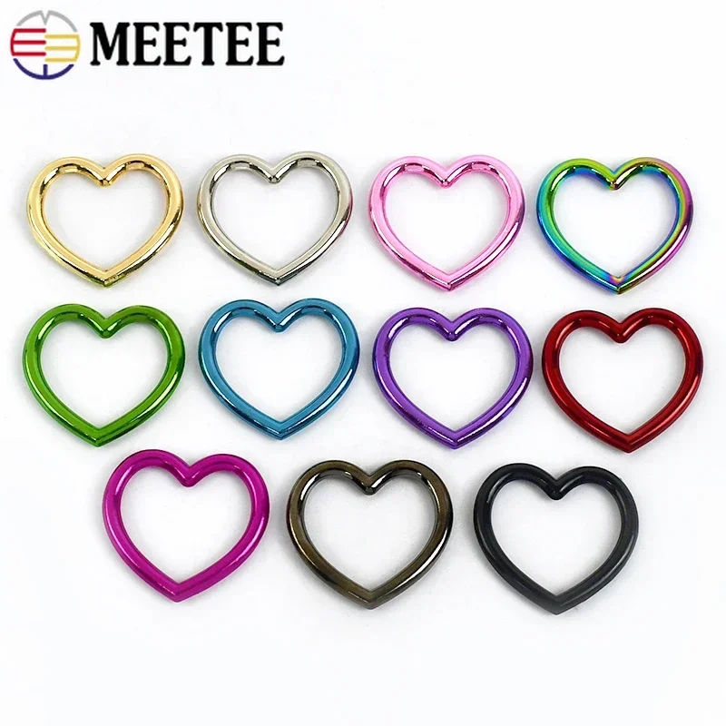 5/10/20Pcs Metal O Ring Buckles Bag Strap Handbag Chain Webbing Heart Shape Connector Hook Adjust Rings DIY Hardware Accessories 
5/10/20Pcs Metal O Ring Buckles Bag Strap Handbag Chain Webbing Heart Shape Connector Hook Adjust Rings DIY Hardware Accessories