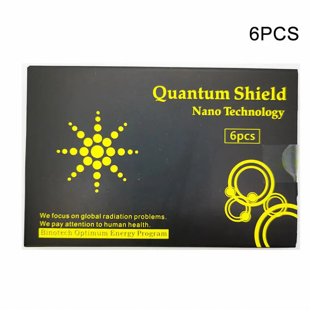 

5G EMF Protection Radiation Shield Radiation Protection Scalar Energy Stickers 6 Stickers EMF Radiation Protection