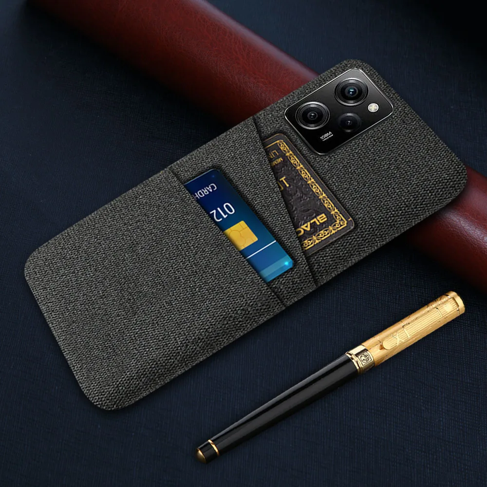 For POCO X5 Pro Case Dual Card Fabric Cloth Luxury Cover Poco X5 Pro Phone Capa for Xiaomi Pocophone X 5 Pro Funda Coque
For POCO X5 Pro Case Dual Card Fabric Cloth Luxury Cover Poco X5 Pro Phone Capa for Xiaomi Pocophone X 5 Pro Funda Coque