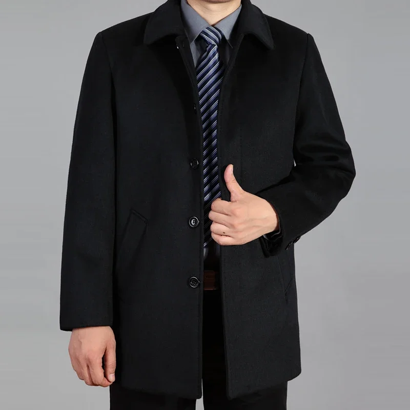 new arrival fashion casual luxury high quality outerwear men's woolen overcoat thick warm size M L XL 2XL 3XL 4XL
new arrival fashion casual luxury high quality outerwear men's woolen overcoat thick warm size M L XL 2XL 3XL 4XL