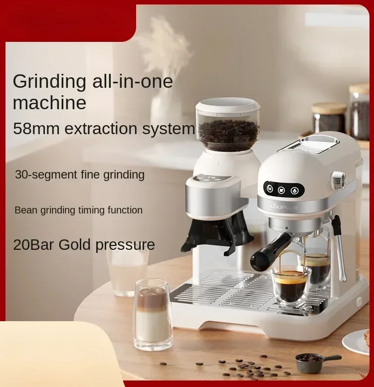 Kepu CP290 coffee machine Italian fully semi-automatic household small foam making office with grinding integrated machine 220V
Kepu CP290 coffee machine Italian fully semi-automatic household small foam making office with grinding integrated machine 220V