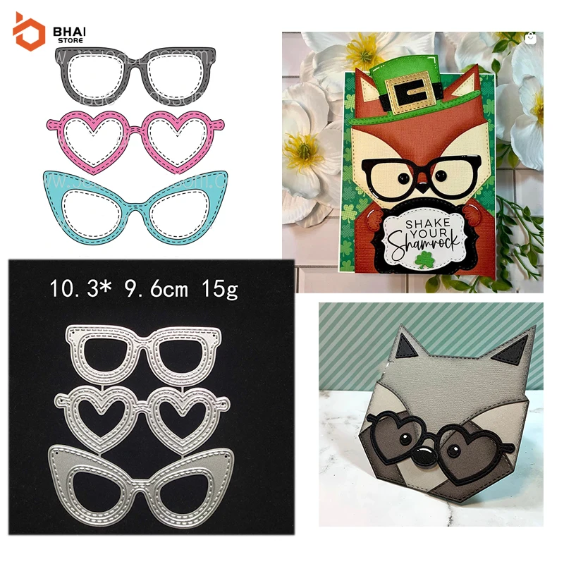 3 Types of Glasses Dies Scrapbooking New Arrival 2022 Metal Cutting Dies Card Making Stencils for Decor
3 Types of Glasses Dies Scrapbooking New Arrival 2022 Metal Cutting Dies Card Making Stencils for Decor