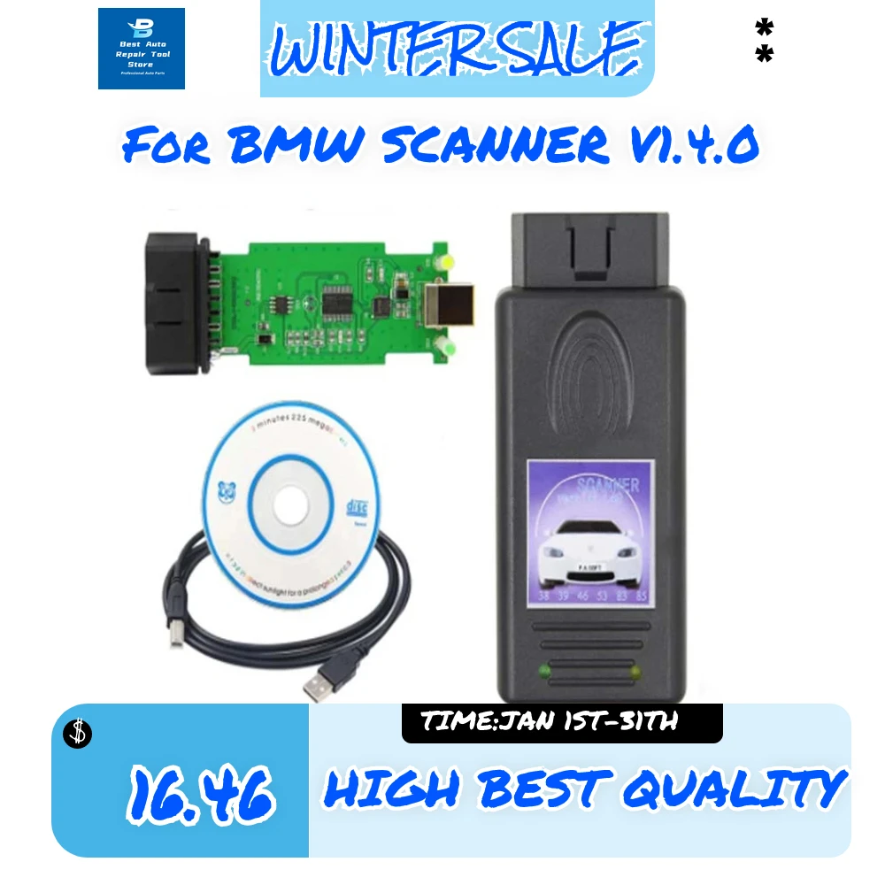 Автомобильный сканер для BMW V1.4.0, инструмент для диагностики и обнаружения неисправностей 1,4, инструмент для диагностики и обнаружения неисправностей 2001-2002
Автомобильный сканер для BMW V1.4.0, инструмент для диагностики и обнаружения неисправностей 1,4, инструмент для диагностики и обнаружения неисправностей 2001-2002