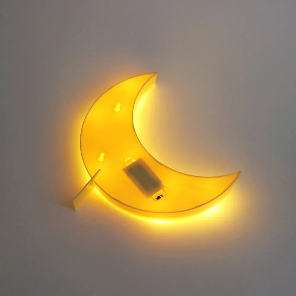 3D LED Night Light Star Moon Kids Bedroom Indoor Lighting Decor Lamp for Home Living Room Bedroom Night Lighting Creative Gift
3D LED Night Light Star Moon Kids Bedroom Indoor Lighting Decor Lamp for Home Living Room Bedroom Night Lighting Creative Gift