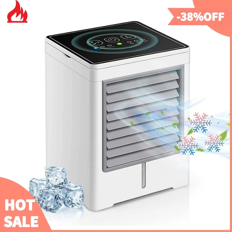 Air Cooler Fan,Portable Evaporative Conditioner With 3 Wind Speeds Touch Screen Desktop Cooling Fan,For Home,Office
Air Cooler Fan,Portable Evaporative Conditioner With 3 Wind Speeds Touch Screen Desktop Cooling Fan,For Home,Office
