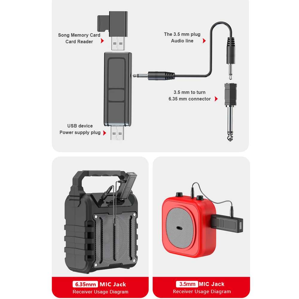 Портативный микрофон 2,2-3 В 50 Гц ~ 18 кГц ABS для стандартного USB-ресивера для караоке VHF, Профессиональный с адаптером и кабелем
Портативный микрофон 2,2-3 В 50 Гц ~ 18 кГц ABS для стандартного USB-ресивера для караоке VHF, Профессиональный с адаптером и кабелем