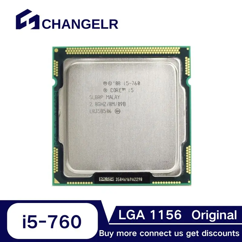 Процессор Core i5-760 SLBRP 4 ядра 4 потока LGA1156 i5 cpu 45 нм 2,8 ГГц 8 Мб L3 i5 760 LGA1156
Процессор Core i5-760 SLBRP 4 ядра 4 потока LGA1156 i5 cpu 45 нм 2,8 ГГц 8 Мб L3 i5 760 LGA1156