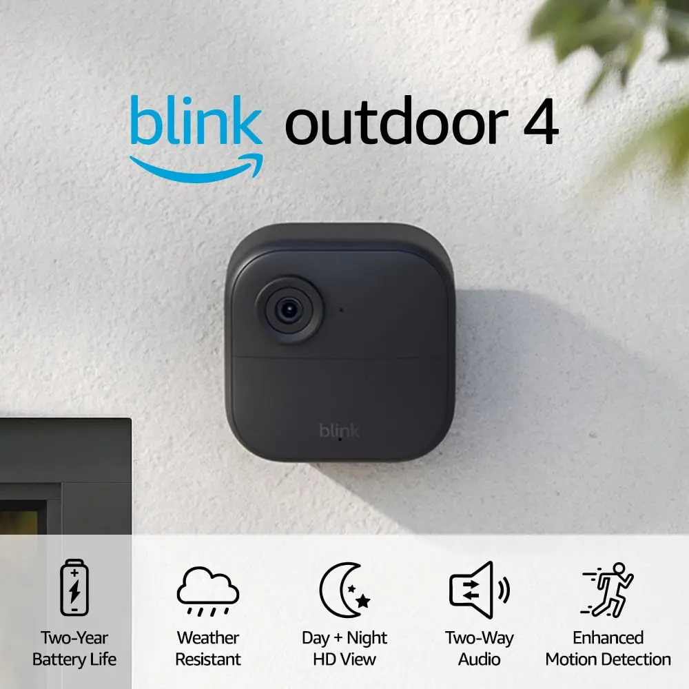 Мини-Смарт-камера видеонаблюдения Blink Outdoor 4 (4-е Поколение) + мигающая мини-камера, двусторонняя связь, HD-просмотр в реальном времени, обнаружение движения, настройка за считанные минуты
Мини-Смарт-камера видеонаблюдения Blink Outdoor 4 (4-е Поколение) + мигающая мини-камера, двусторонняя связь, HD-просмотр в реальном времени, обнаружение движения, настройка за считанные минуты
