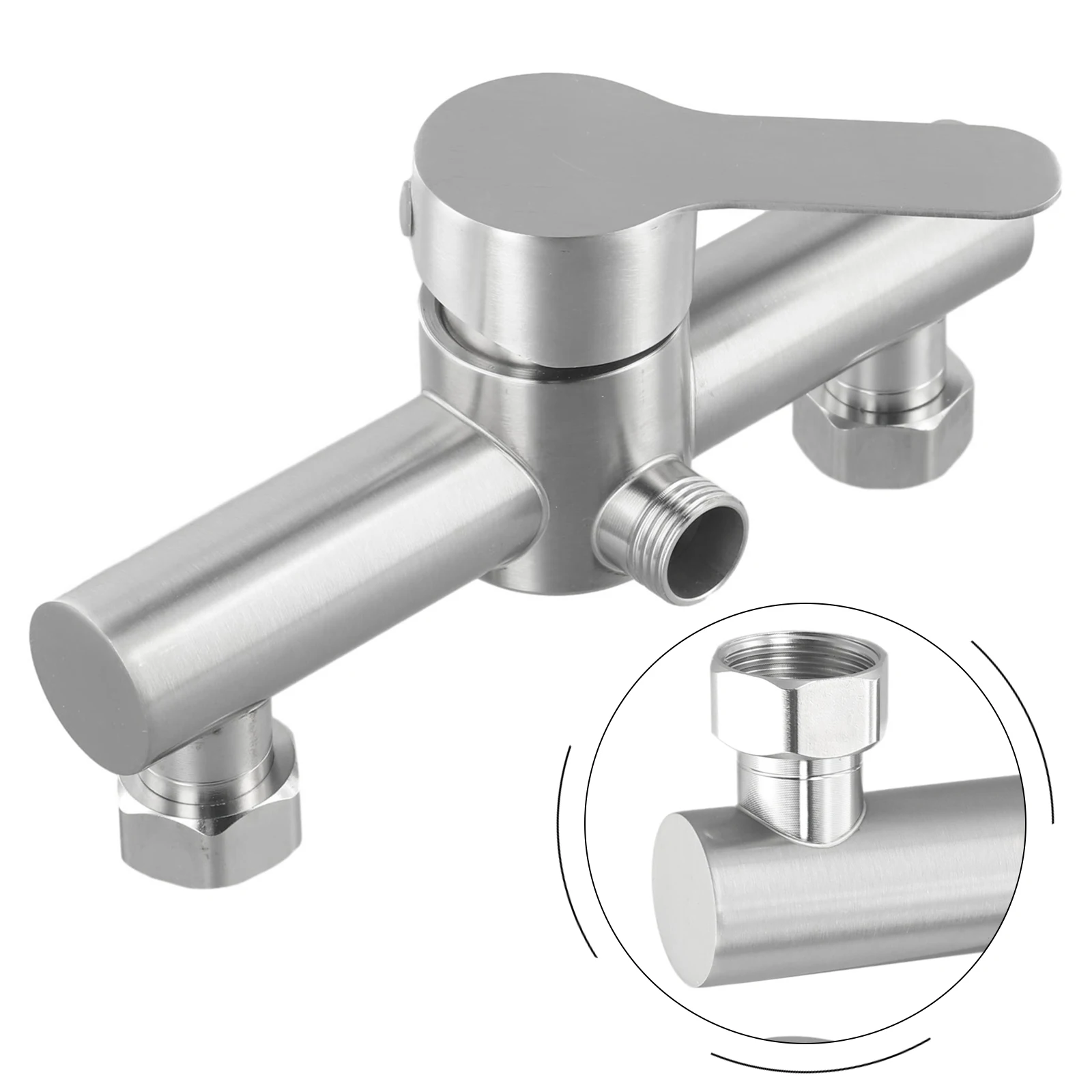 Convenient Wall Mounted Stainless Steel Shower Faucet With Built-in Sealing Ring And Lifting Type Opening Mode
Convenient Wall Mounted Stainless Steel Shower Faucet With Built-in Sealing Ring And Lifting Type Opening Mode